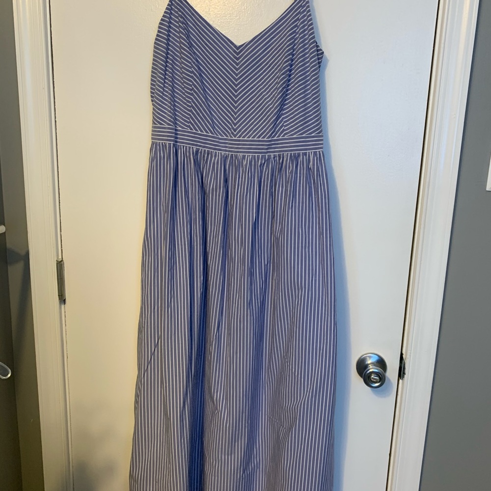 Striped Ann Taylor Dress.